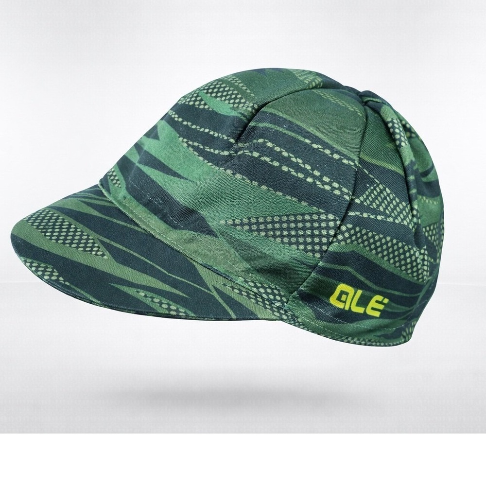 ALE‎ Cycling Cap Green Camo Made in Italy Performance Hat
